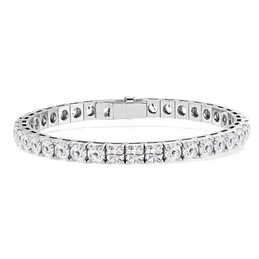 10.25 Karat Laboratuvar Pırlanta SuYolu  Bileklik