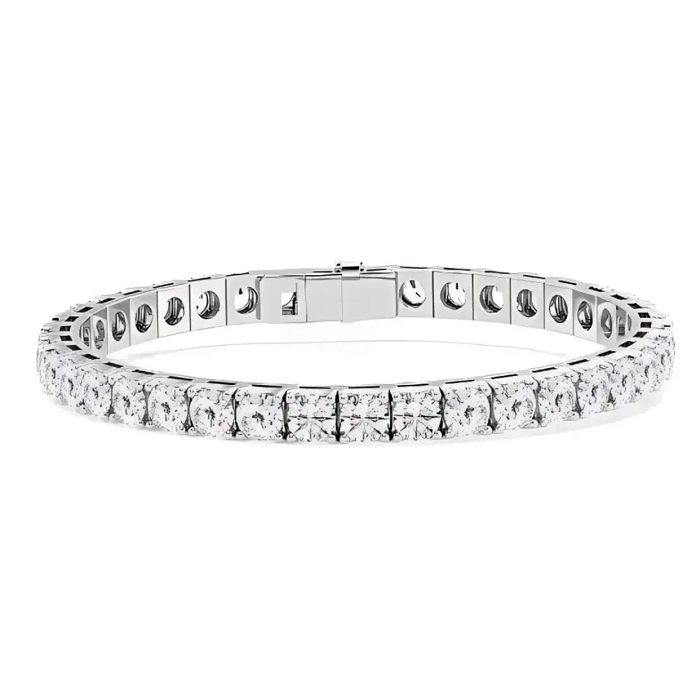 5.60 Karat Laboratuvar Pırlanta SuYolu Bileklik