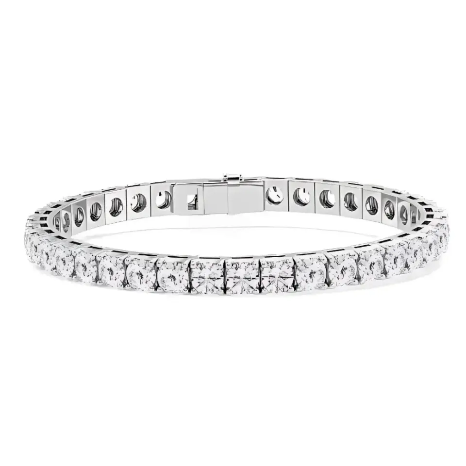 5.60 Karat Laboratuvar Pırlanta SuYolu Bileklik