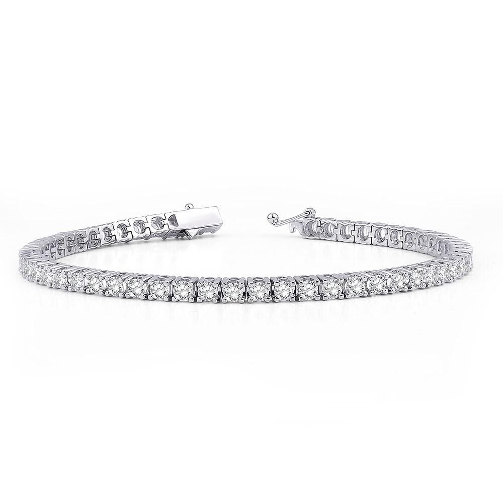 4.80 Karat Laboratuvar Pırlanta SuYolu Bileklik