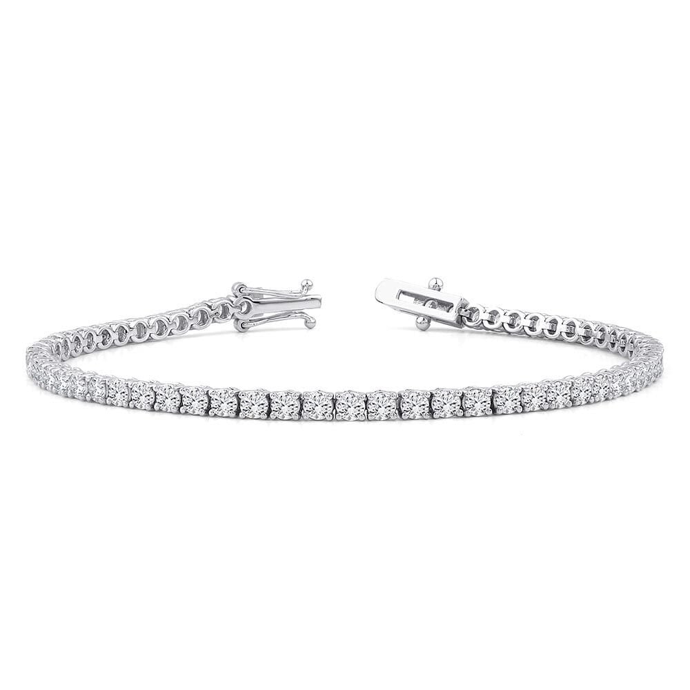 4.00 Karat Laboratuvar Pırlanta SuYolu Bileklik