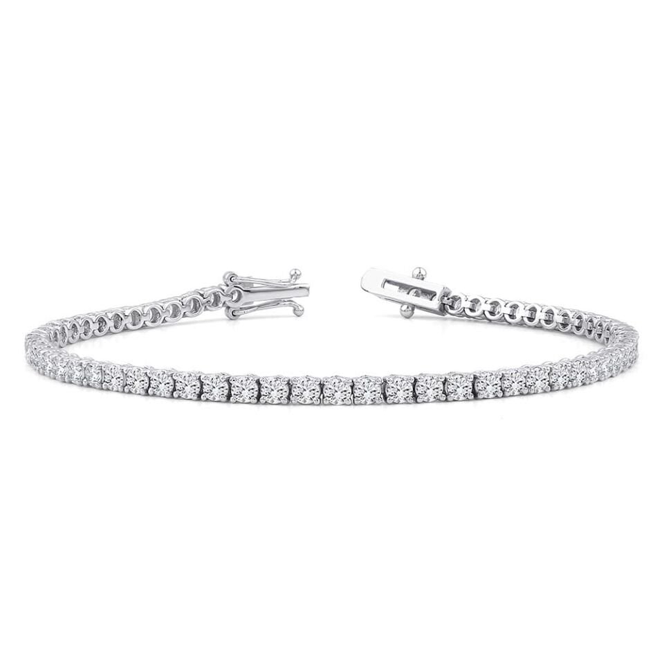 4.00 Karat Laboratuvar Pırlanta SuYolu Bileklik