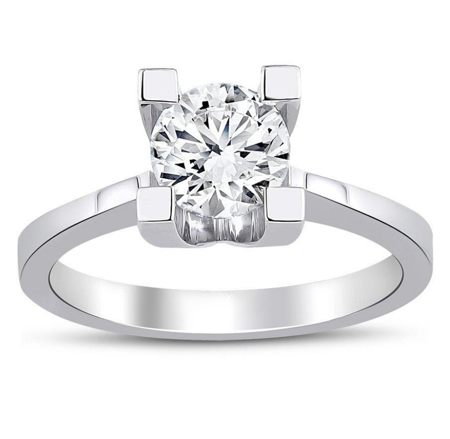 3.00 Karat D VS1 Laboratuvar Pırlanta Tektaş Yüzük