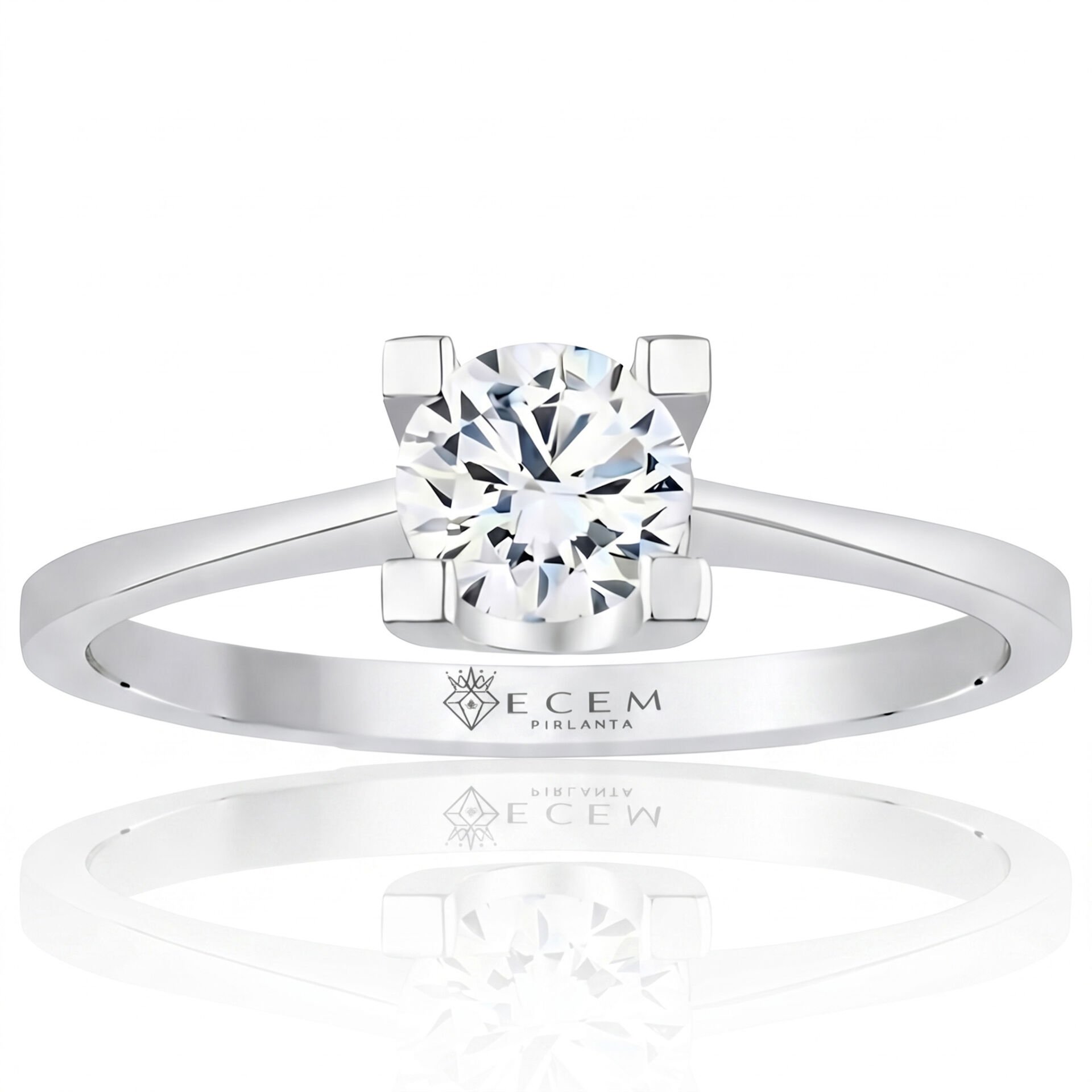 2.00 Carat D VS Lab. Diamond Solitaire Ring