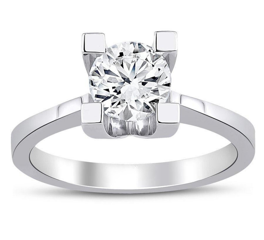 2.00 Karat D VS1 Laboratuvar Pırlanta Tektaş Yüzük