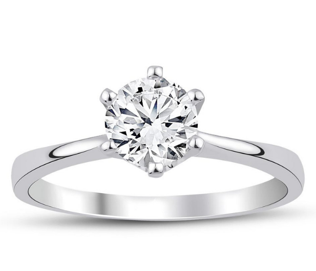 2.00 Karat D VS1 Laboratuvar Pırlanta Tektaş Yüzük