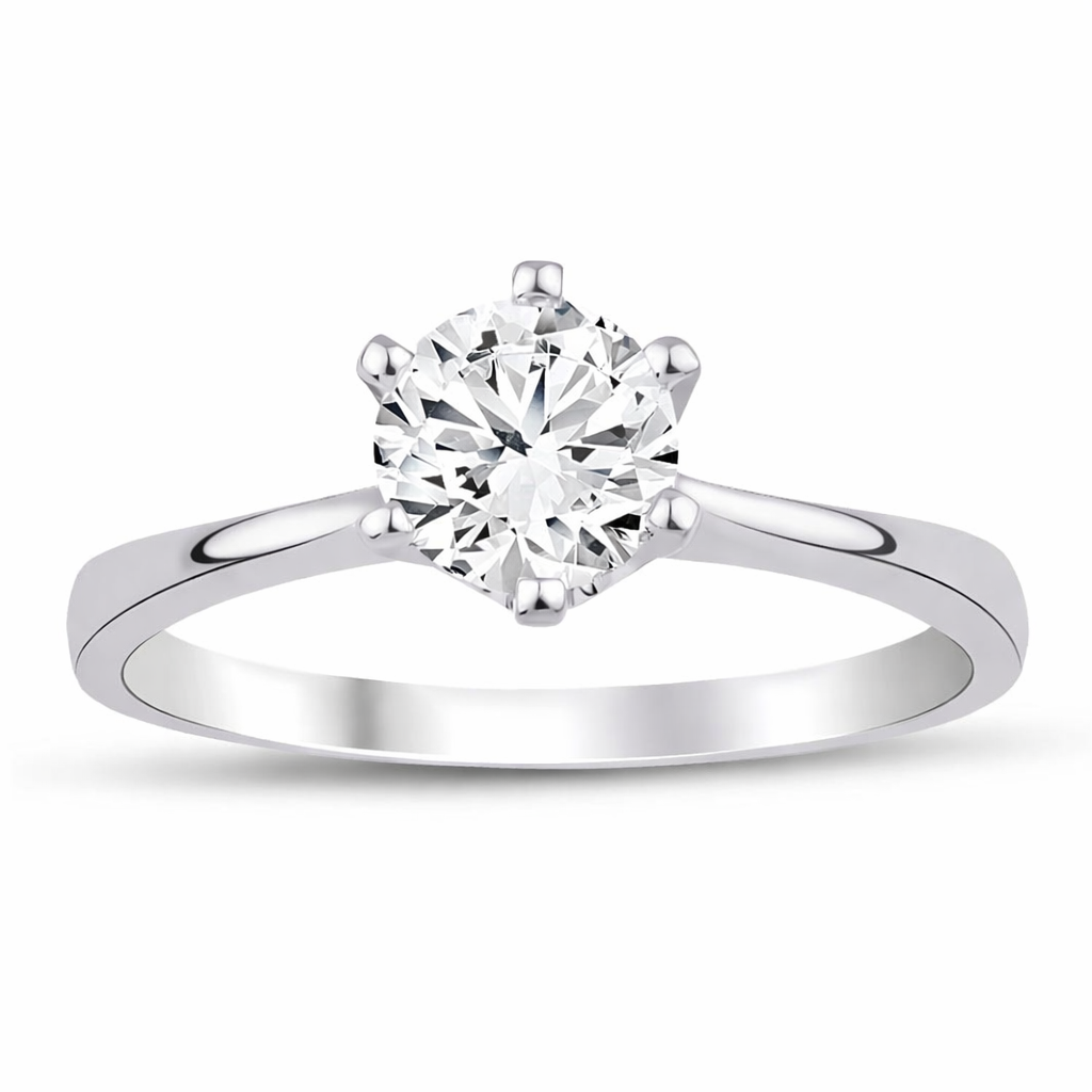 2.00 Karat E VS1 Laboratuvar Pırlanta Tektaş Yüzük