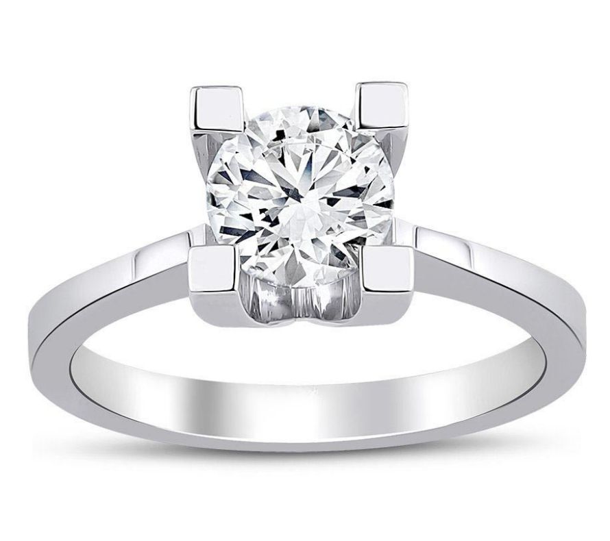 1.50 Karat E VS1 laboratuvar Pırlanta Tektaş Yüzük