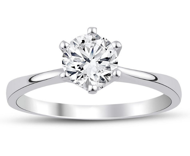 1.50 Karat E VS1 Laboratuvar Pırlanta Tektaş Yüzük