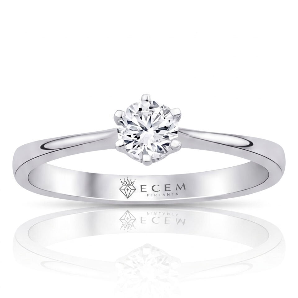 0.30 Carat E VS Lab-Diamond Solitaire Ring